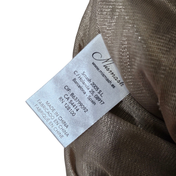 Mismash Y2K Lace Tiered Sleeveless Fairy Neutral Romantic Goth Mini Dress L - Picture 7 of 11